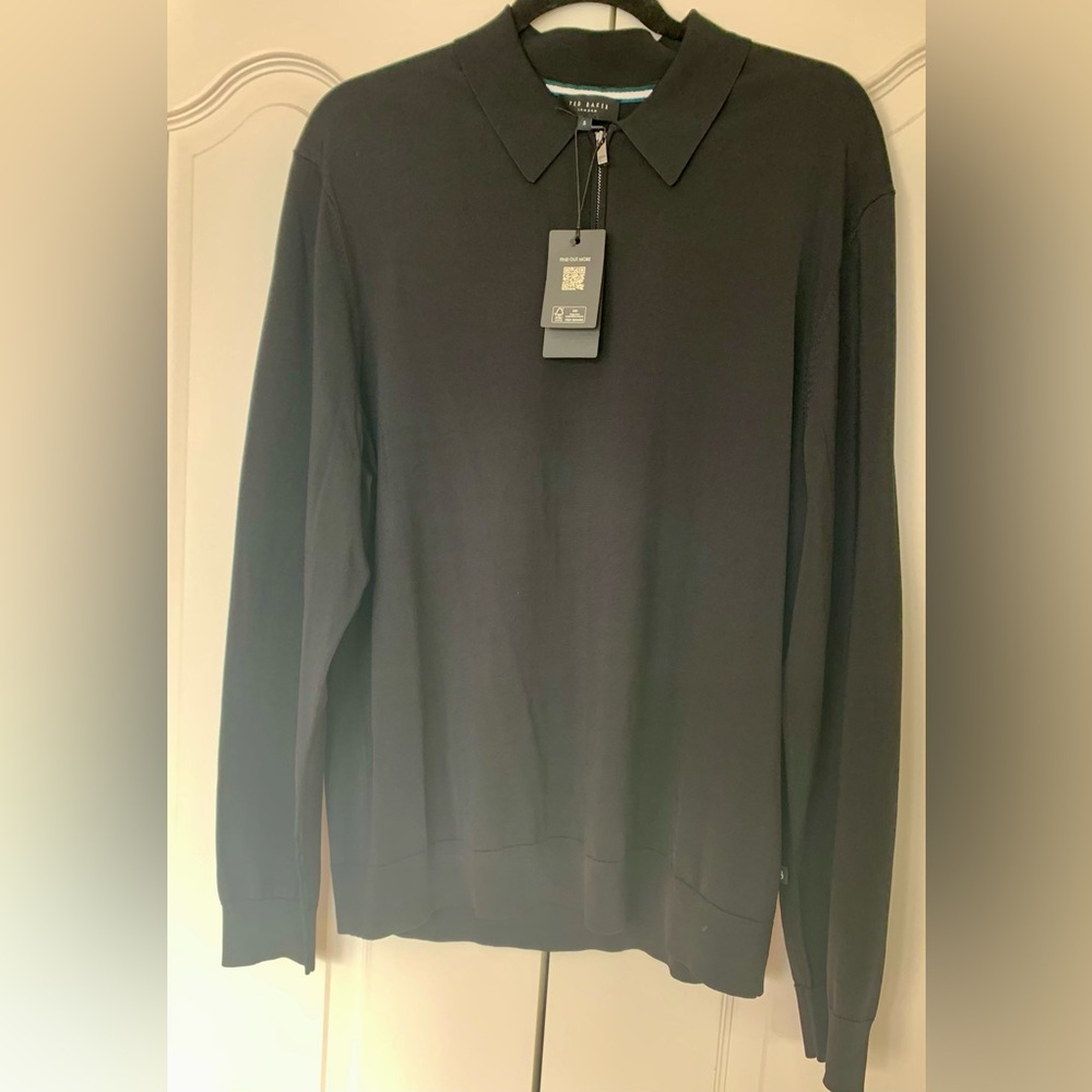 Ted Baker London long sleeve Polo BNWT